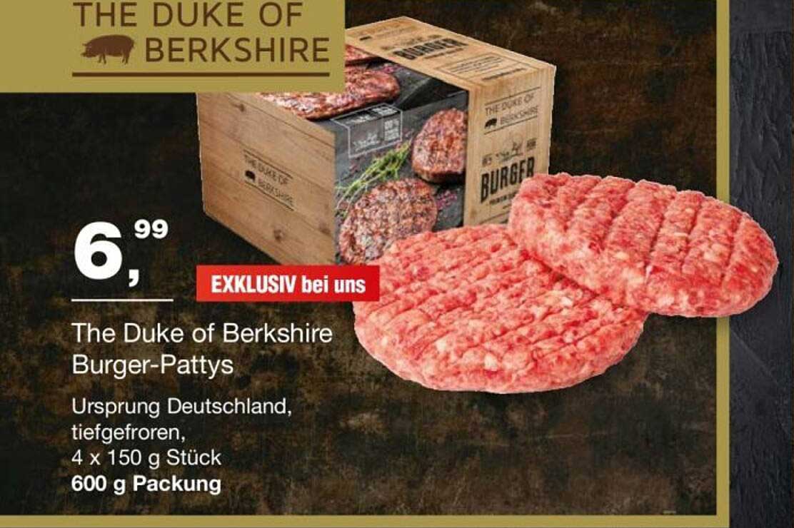 The Duke of Berkshire Burger-Pattys