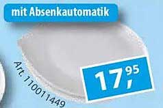 Toilettensitz mit Absenkautomatik