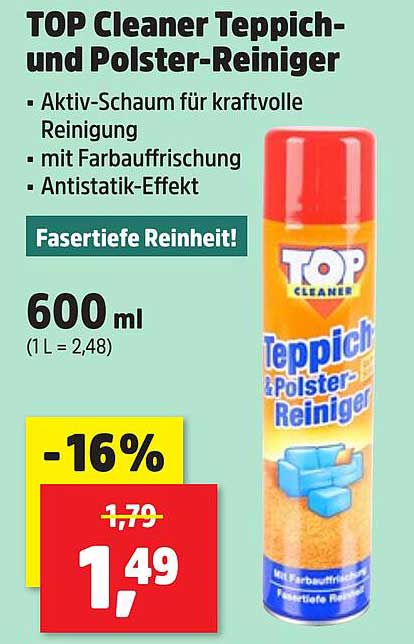 TOP Cleaner Teppich- und Polster-Reiniger