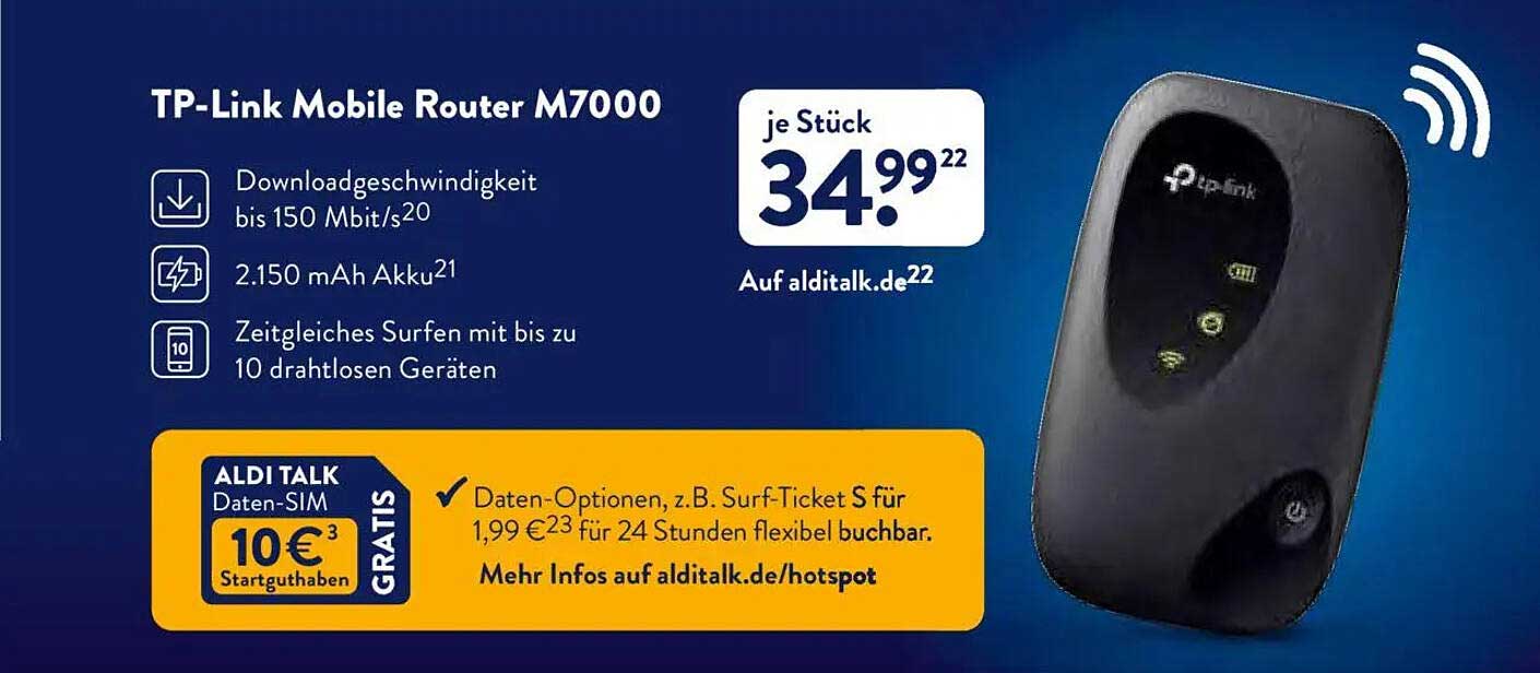 TP-Link Mobile Router M7000
