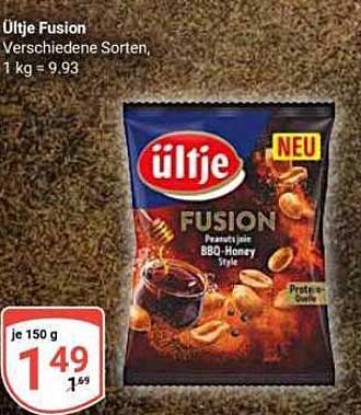 Ültje Fusion - Verschiedene Sorten, 150 g für nur 1,49 €!