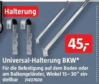 Universal-Halterung BKW