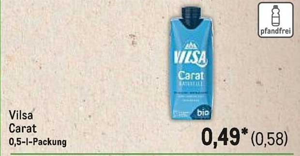 Vilsa Carat 0,5-l-Packung