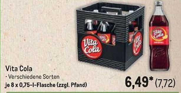 Vita Cola - Verschiedene Sorten