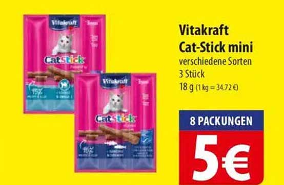 Vitakraft Cat-Stick mini verschiedene Sorten
