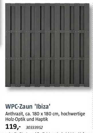 WPC-Zaun 'Ibiza'