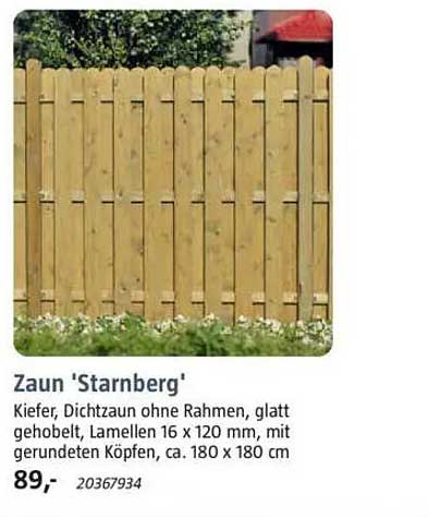 Zaun 'Starnberg'