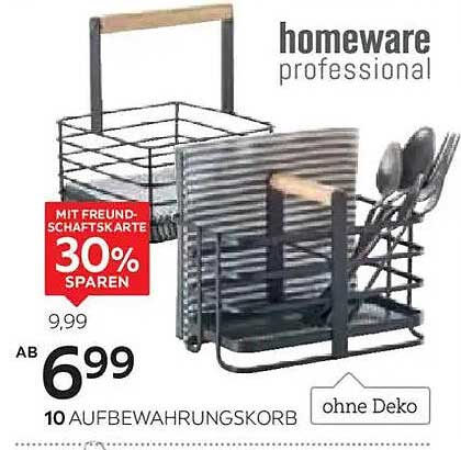 10 Aufbewahrungskörbe von homeware professional