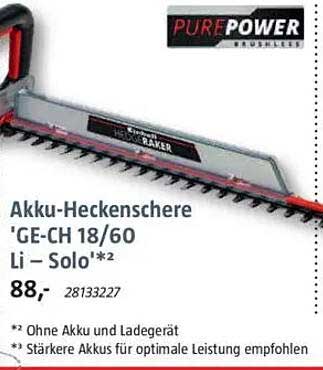 Akku-Heckenschere 'GE-CH 18/60 Li - Solo'