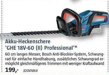 Akku-Heckenschere 'GHE 18V-60 (II) Professional'*