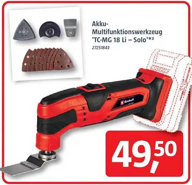 Akku-Multifunktionswerkzeug 'TC-MG 18 Li – Solo'