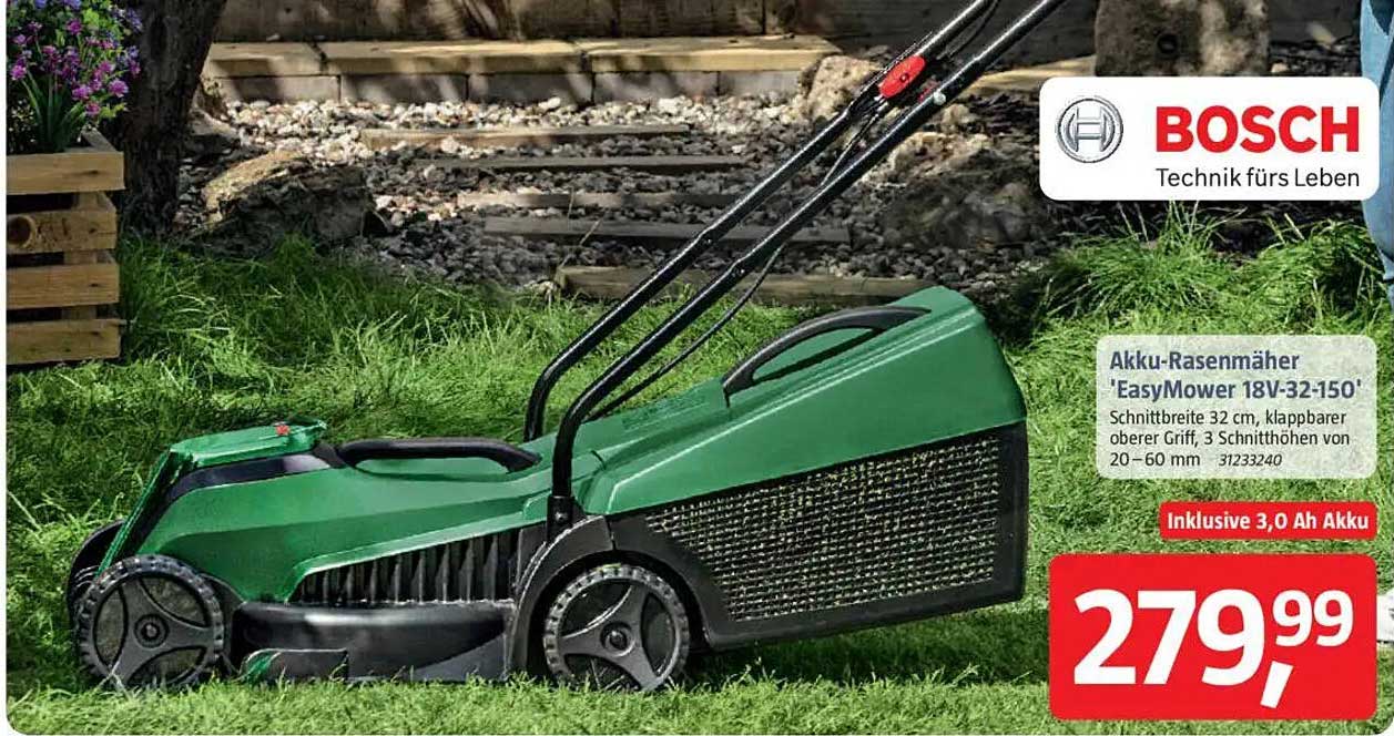 Akku-Rasenmäher 'EasyMower 18V-32-150'