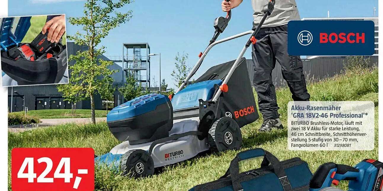 Akku-Rasenmäher 'GRA 18V2-46 Professional'