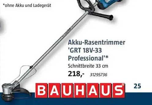 Akku-Rasentrimmer 'GRT 18V-33 Professional'*