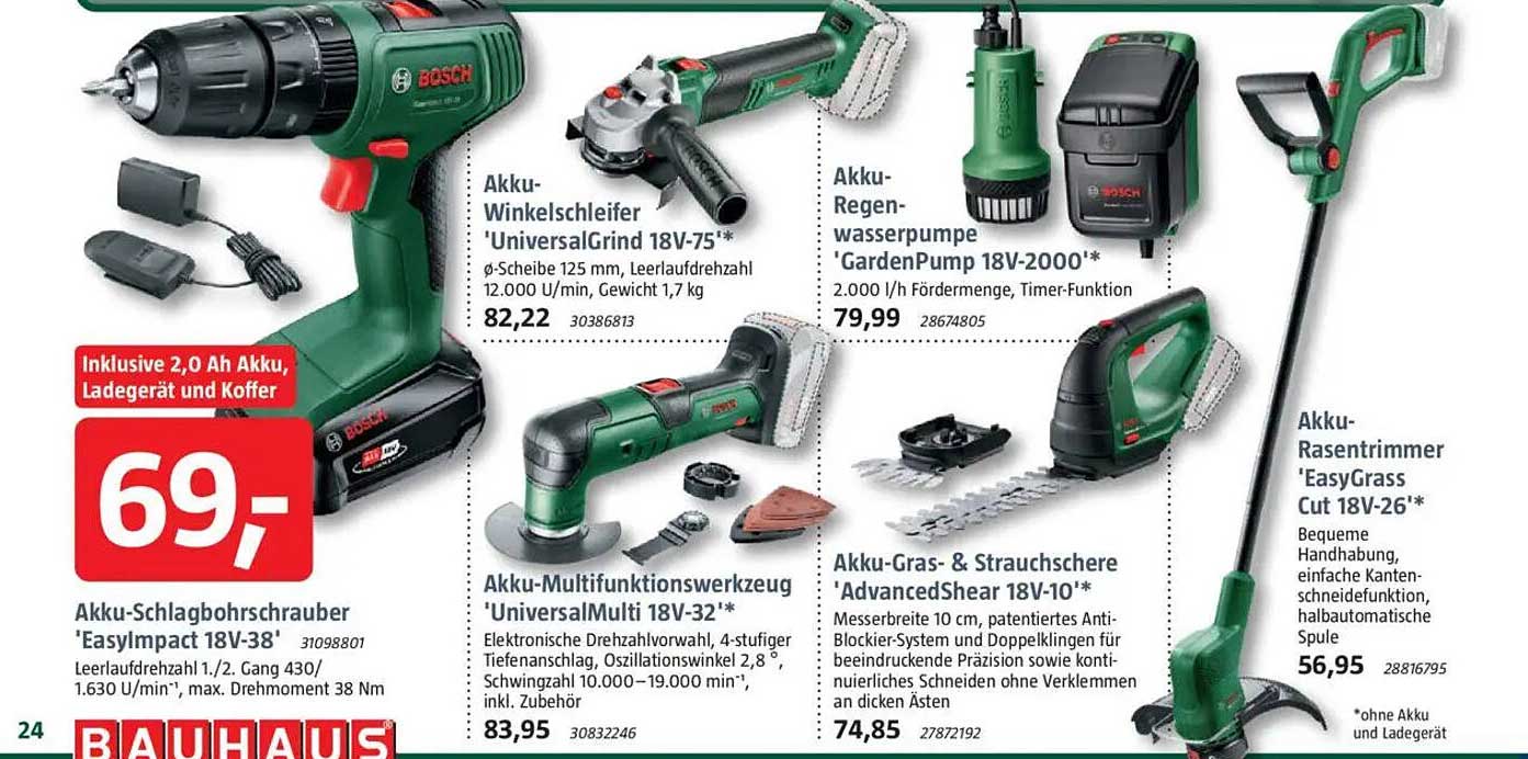 Akku-Schlagbohrschrauber 'Easympact 18V-38'