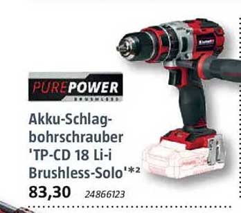 Akku-Schlagbohrschrauber 'TP-CD 18 Li-i Brushless-Solo'