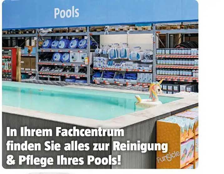 Alles zur Reinigung & Pflege Ihres Pools