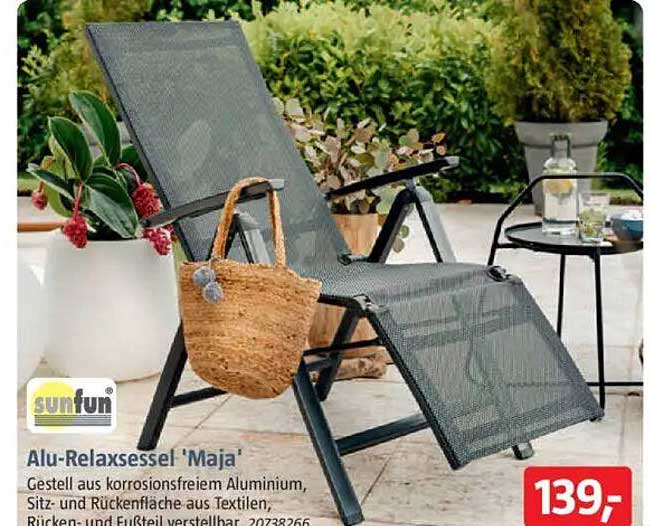 Alu-Relaxsessel 'Maja'