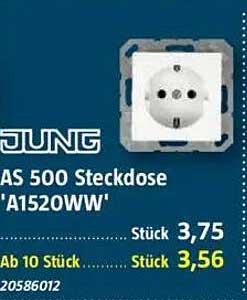 AS 500 Steckdose 'A1520WW'
