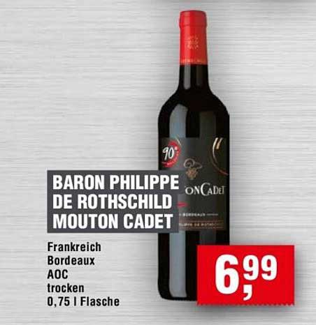 BARON PHILIPPE DE ROTHSCHILD MOUTON CADET