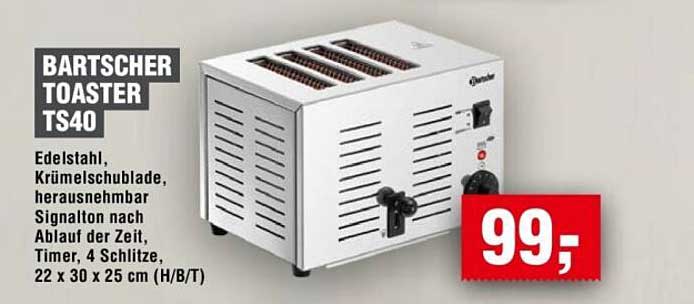 Bartscher Toaster TS40