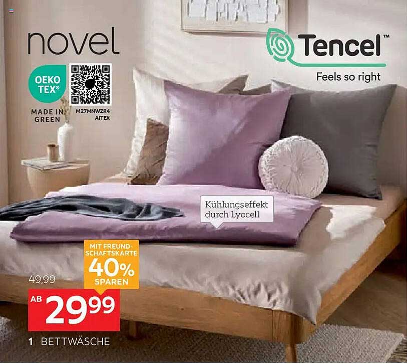 Bettwäsche Set von novel mit Tencel™