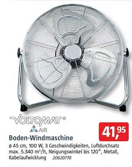 Boden-Windmaschine VOLTOMAT AIR