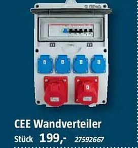 CEE Wandverteiler