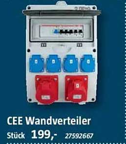 CEE Wandverteiler