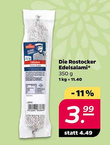 Die Rostocker Edelsalami