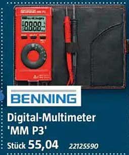 Digital-Multimeter 'MM P3'