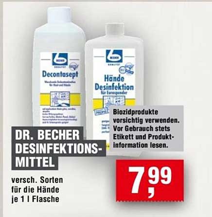 DR. BECHER DESINFEKTIONS-MITTEL