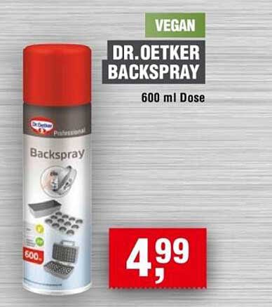 DR. OETKER BACKSPRAY 600 ml Dose