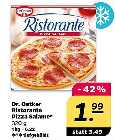 Dr. Oetker Ristorante Pizza Salame* 320 g