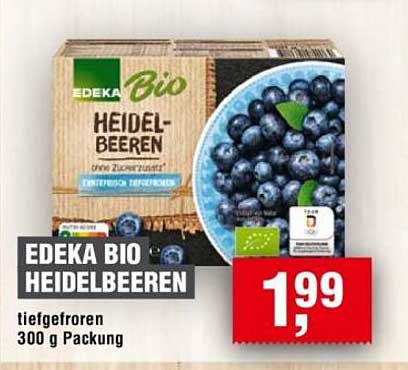 EDEKA BIO Heidelbeeren tiefgefroren 300 g