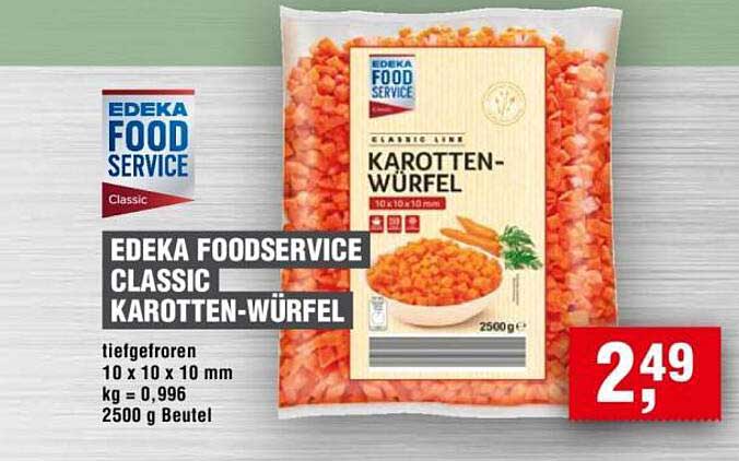 EDEKA FOODSERVICE CLASSIC KAROTTEN-WÜRFEL