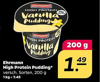 Ehrmann High Protein Pudding, 200 g