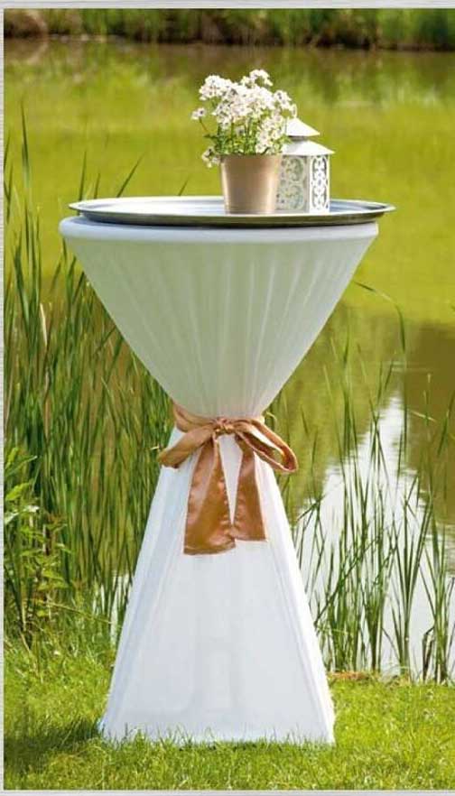 Eleganter Stehtisch mit ganz besonderem Flair