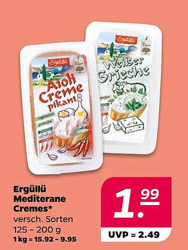 Ergüllü Mediterrane Cremes – Vielfältiger Genuss in jedem Dip!