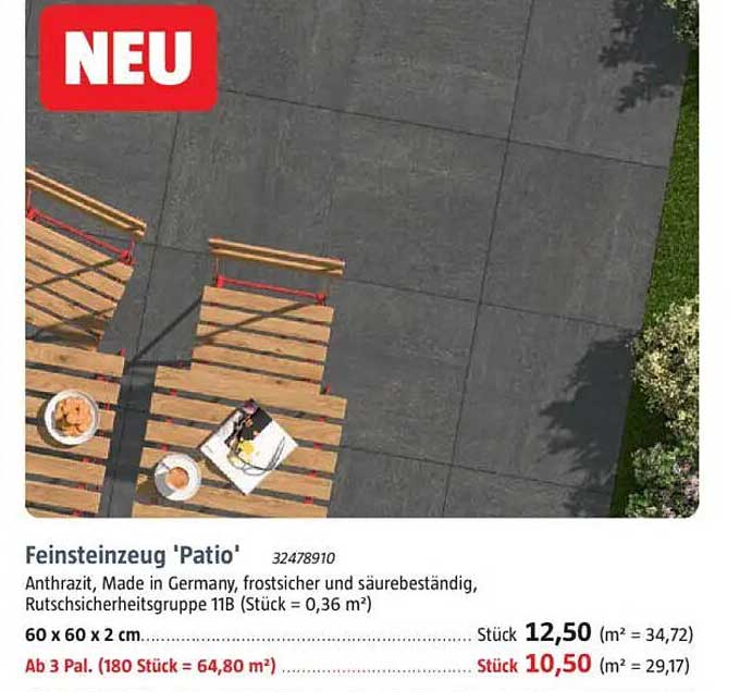 Feinsteinzeug 'Patio'