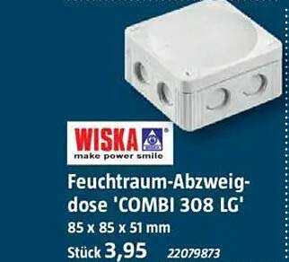 Feuchtraum-Abzweigdose 'COMBI 308 LG'