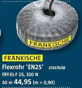 FRÄNKISCHE Flexrohr 'EN25' 50 m