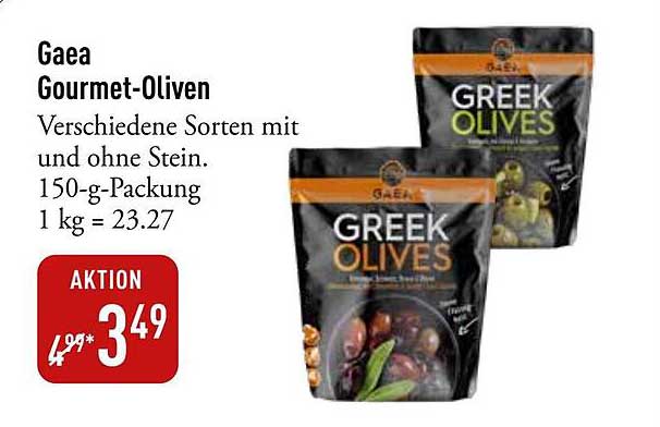 Gaea Gourmet-Oliven