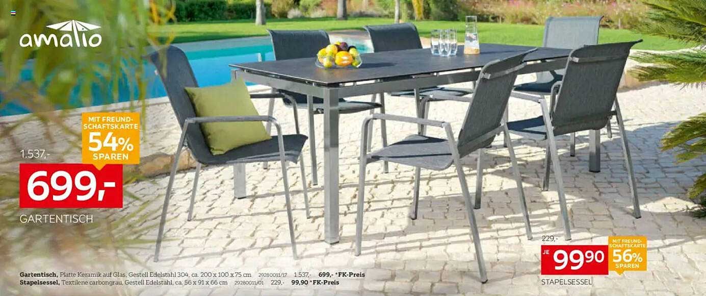 Gartentisch - ideal für Ihren Außenbereich