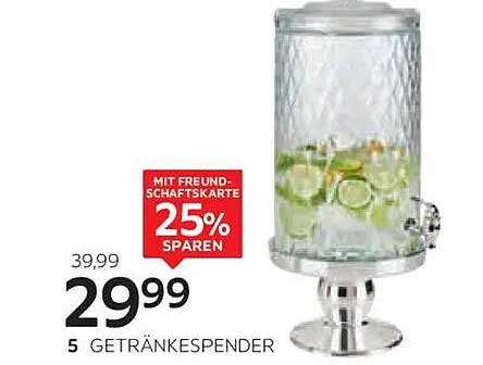 Getränkespender – 5 Liter, jetzt nur 29,99€!