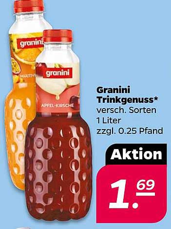 Granini Trinkgenuss – verschiedene Sorten 1 Liter