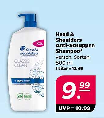 Head & Shoulders Anti-Schuppen Shampoo 800 ml