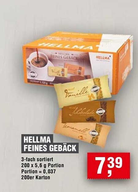 HELLMA Feines Gebäck - 3-fach sortiert