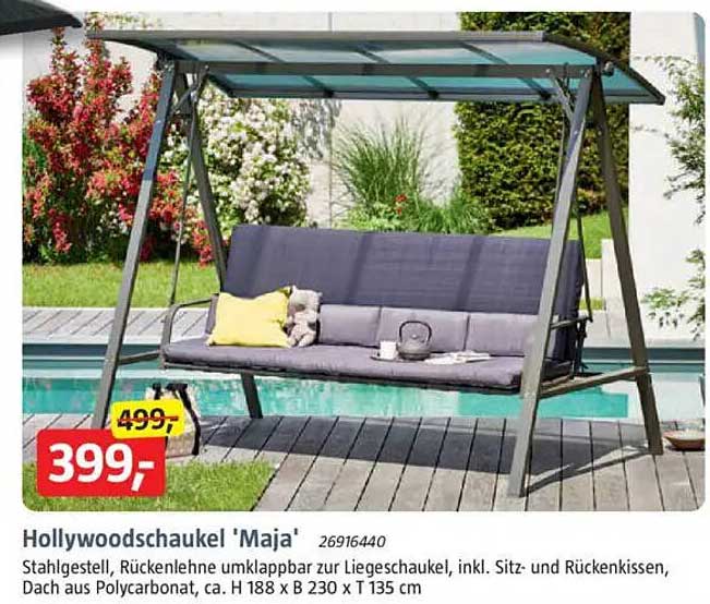 Hollywoodschaukel 'Maja'