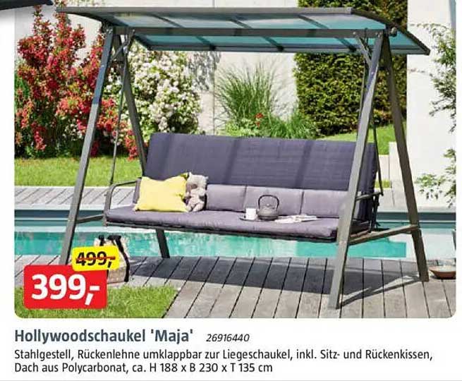 Hollywoodschaukel 'Maja'